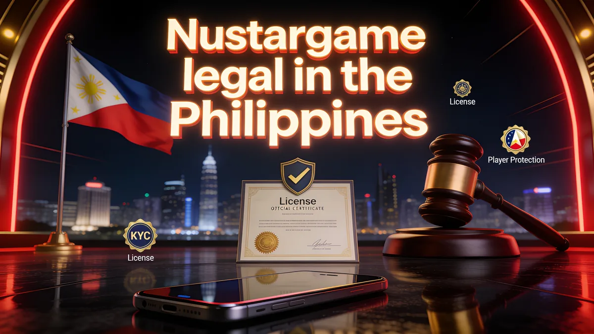 Is nustargame casino legal and safe in the Philippines?: nustargame casino guide for players in the Philippines